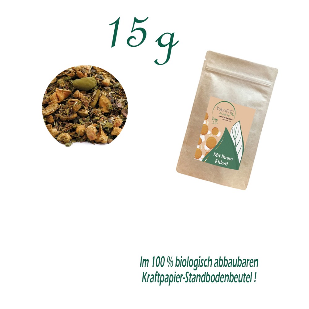 Früchtetee Matcha Praliné Tee