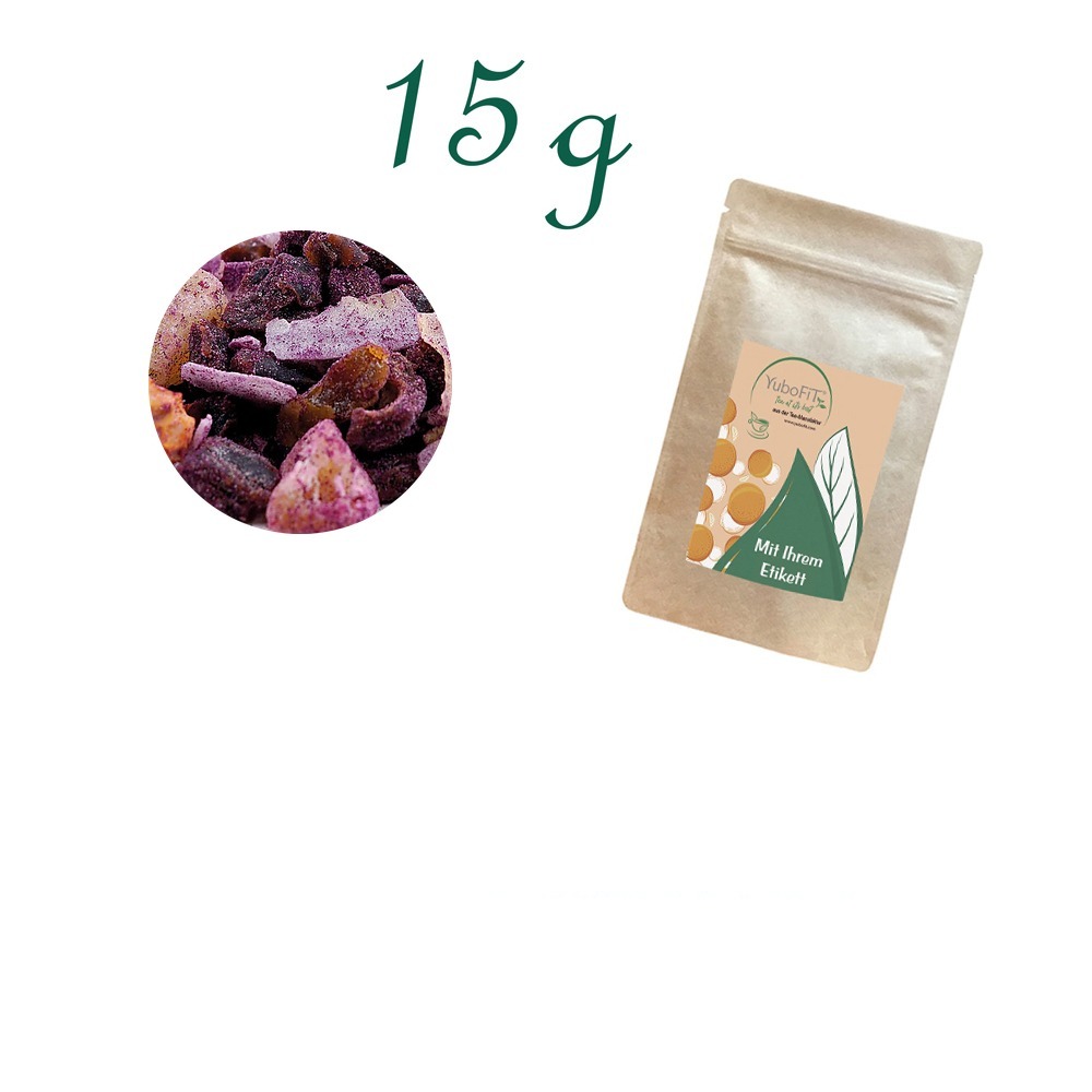 Standbodenbeutel Mini, Kraftpapier, Inhalt 15 g