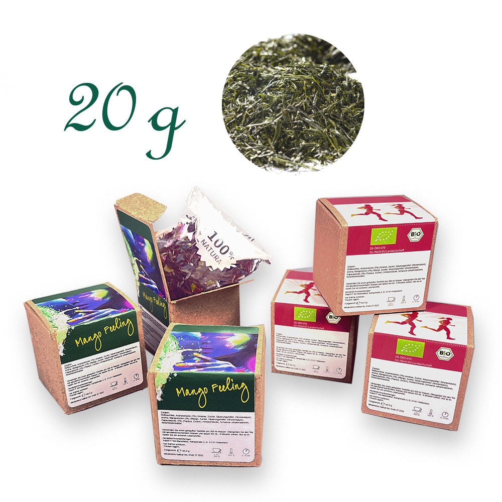 Faltschachtel, Recyclingkarton, Inhalt 20 g