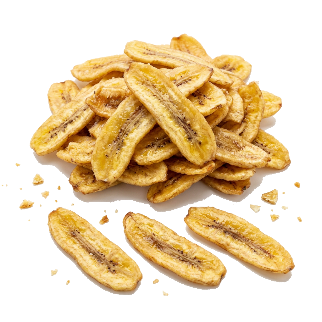Bananenchips ganz, gesüßt, "japanese Style"