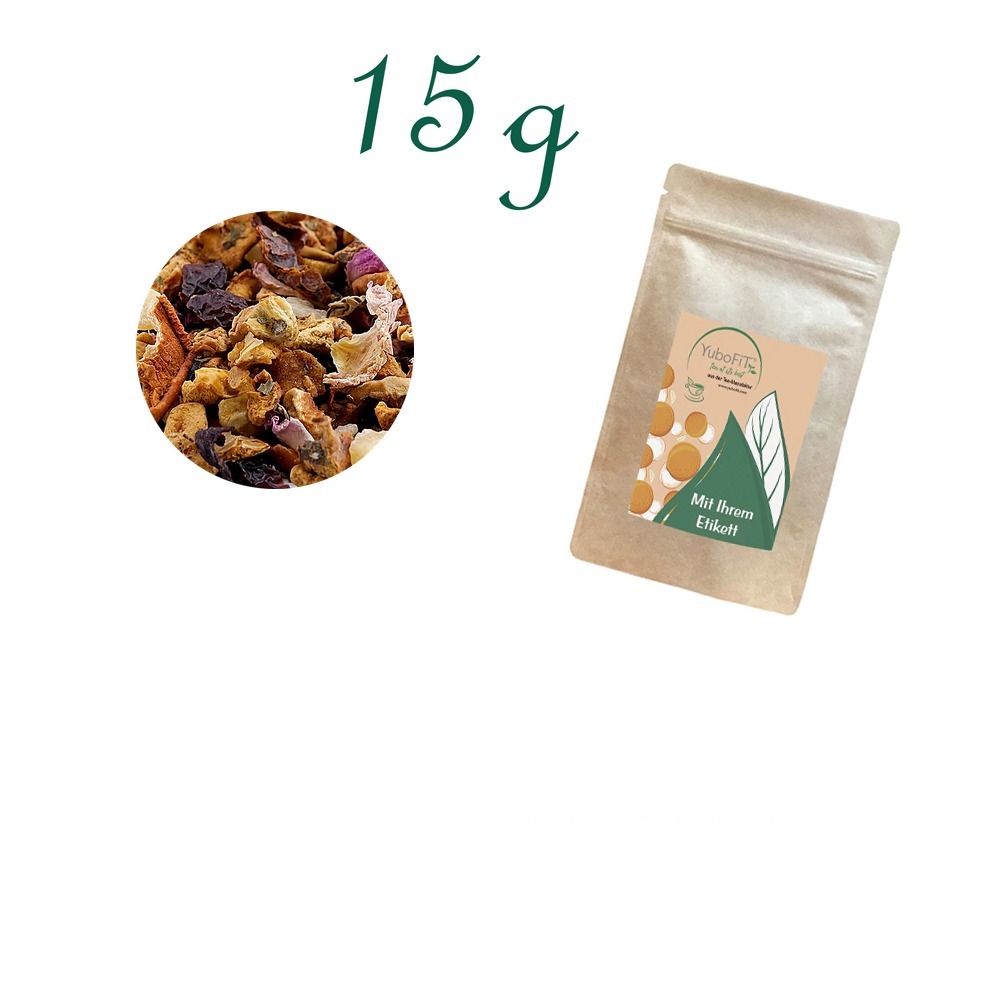 Standbodenbeutel Mini, Kraftpapier, Inhalt 15 g