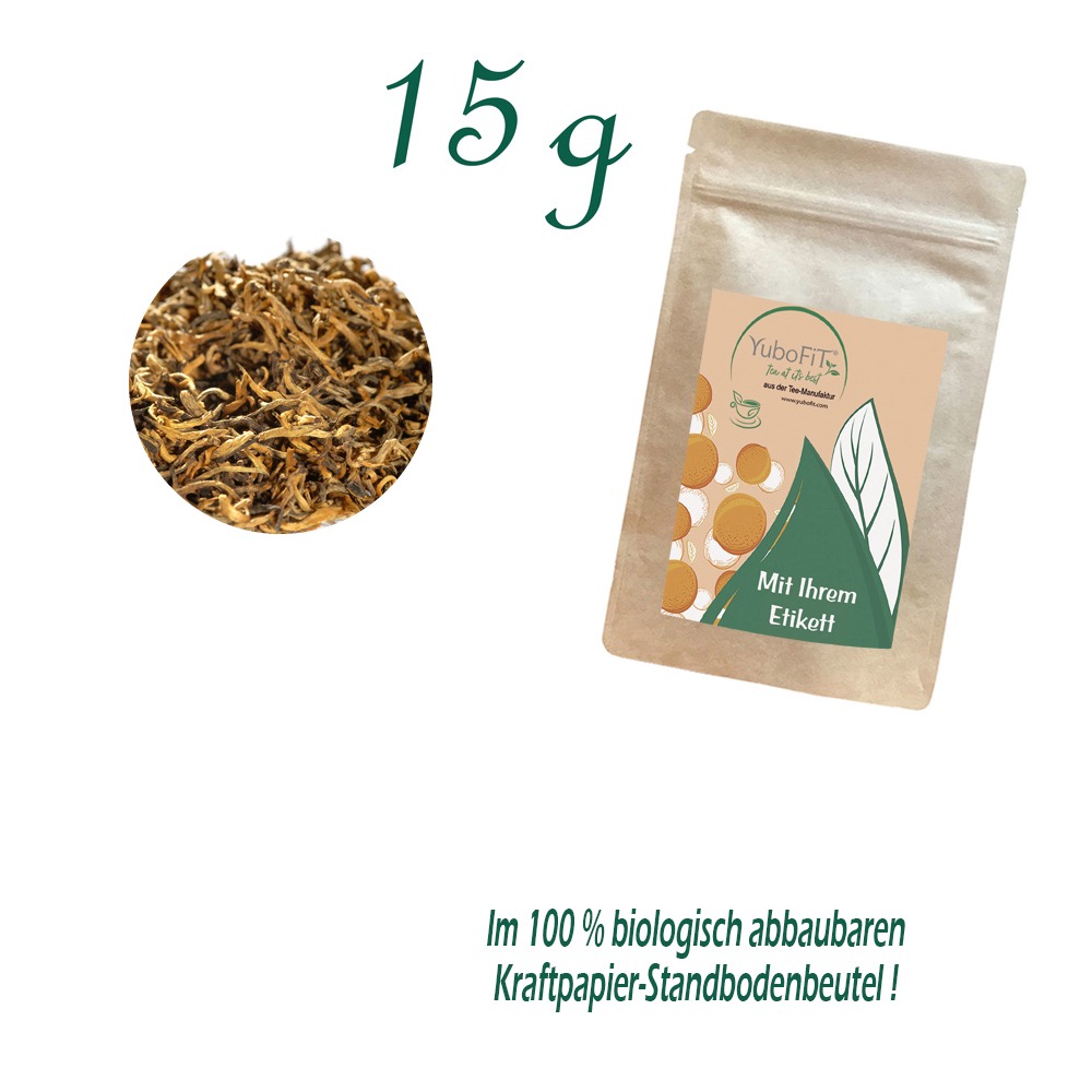 Standbodenbeutel Extra Small, Kraftpapier, Inhalt 15 g