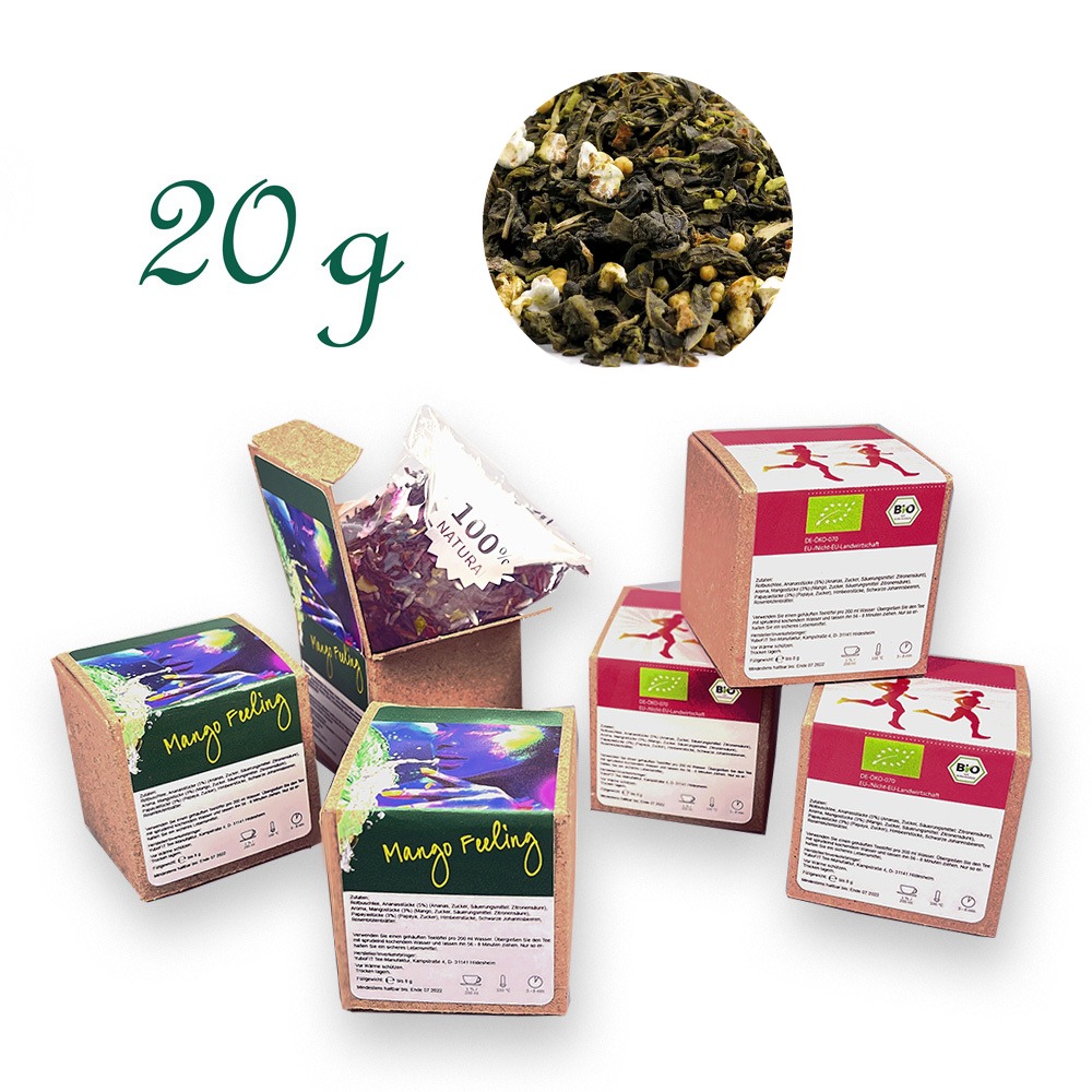 Faltschachtel, Recyclingkarton, Inhalt 20 g
