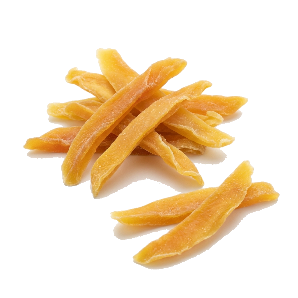 Mango Streifen, kandiert, geschwefelt, Thailand