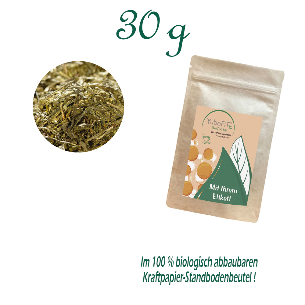 Standbodenbeutel Small, Kraftpapier, Inhalt 30 g