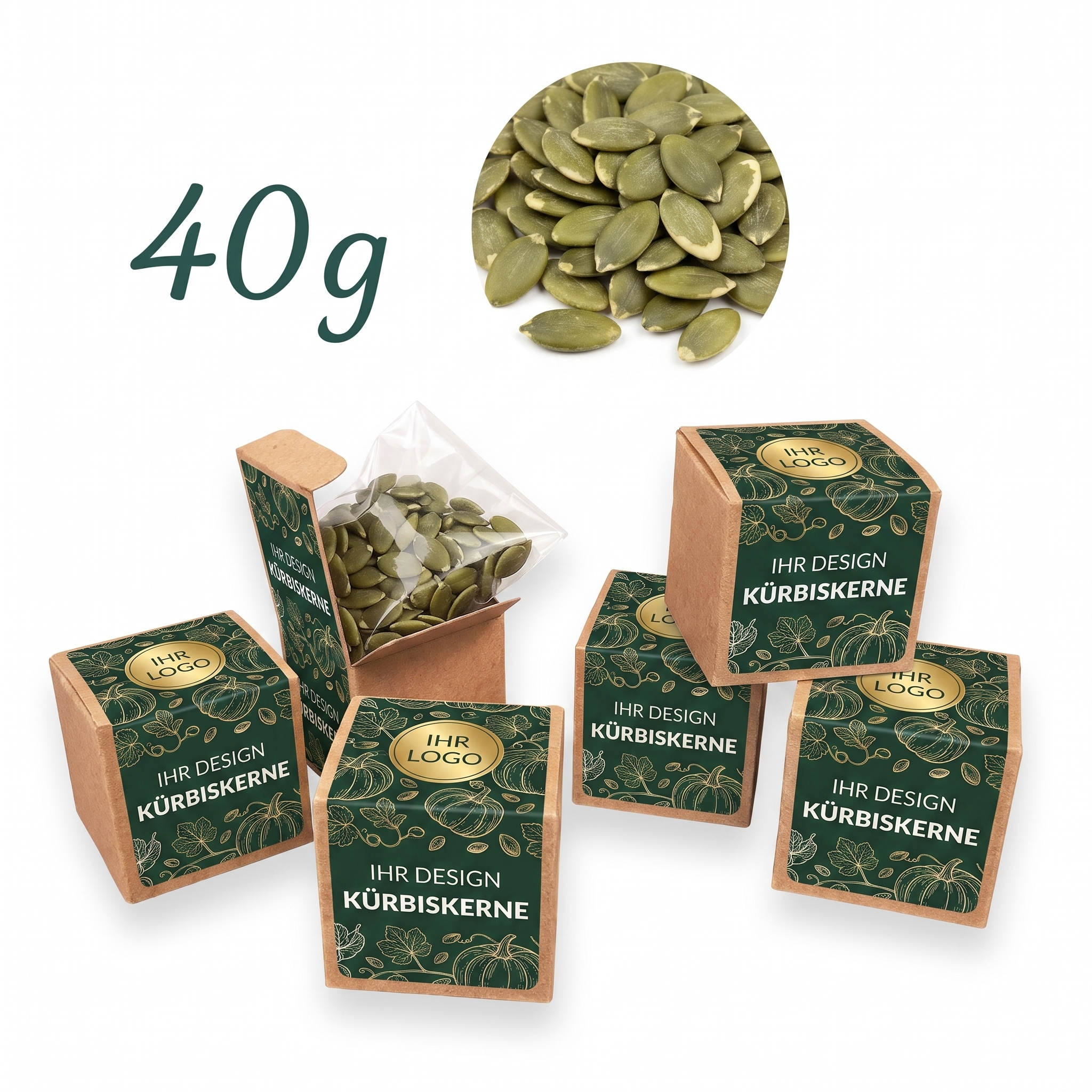 Kürbiskern-Cube ca. 40 g