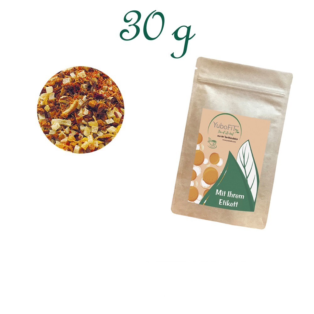 Standbodenbeutel Small, Kraftpapier, Inhalt 30 g