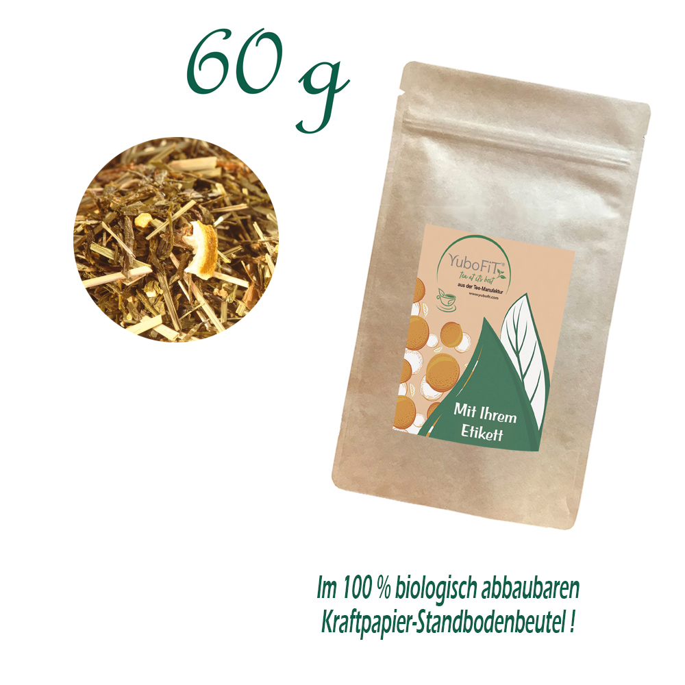 Gelber Tee Ingwer-Zitrone