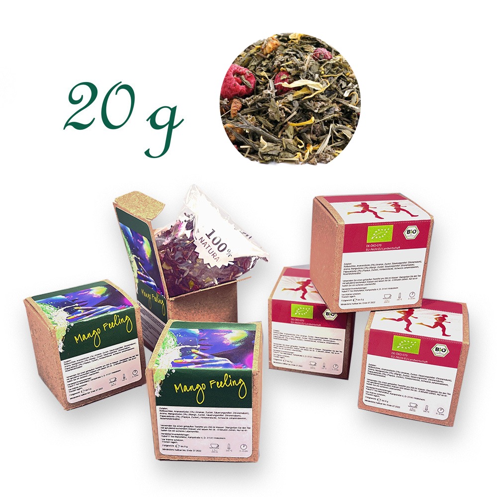 Faltschachtel, Recyclingkarton, Inhalt 20 g