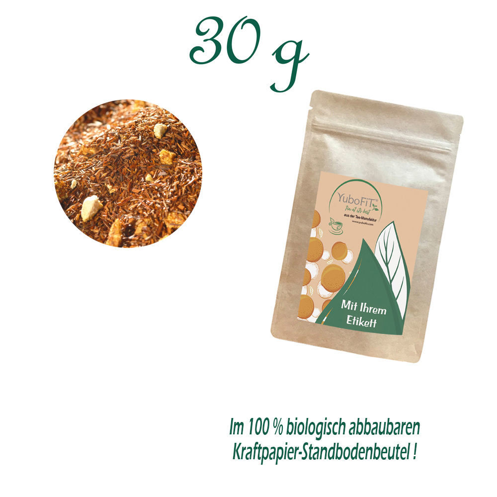 Standbodenbeutel Small, Kraftpapier, Inhalt 30 g