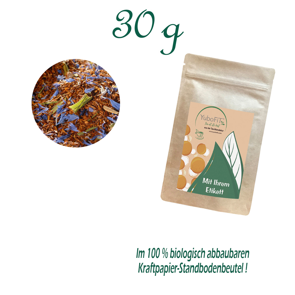 Standbodenbeutel Small, Kraftpapier, Inhalt 30 g
