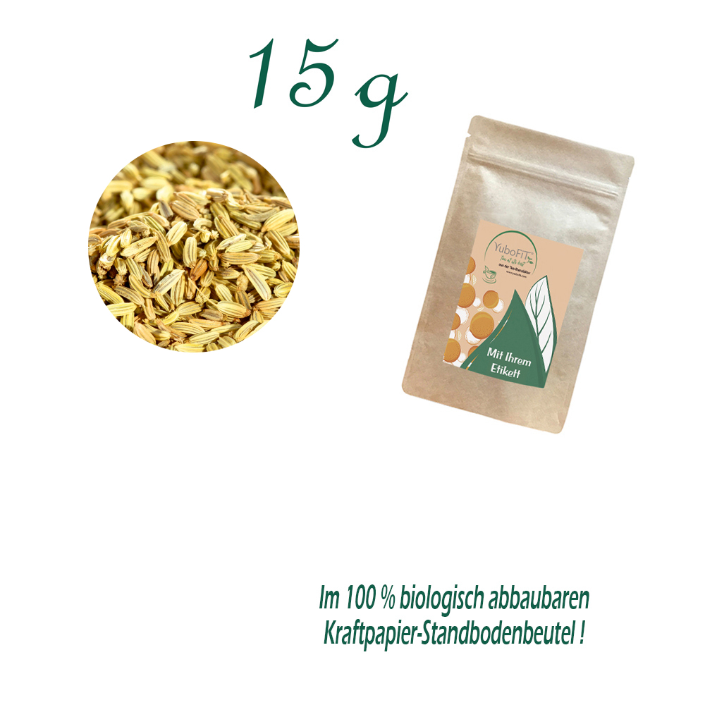 Standbodenbeutel Mini, Kraftpapier, Inhalt 15 g