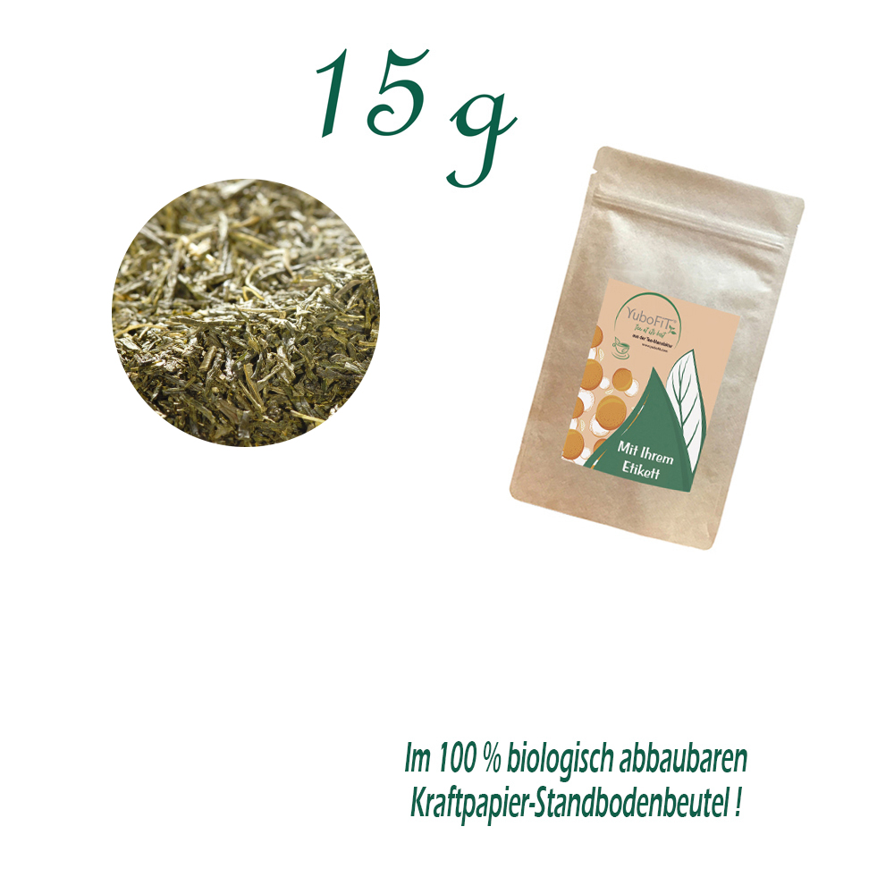 Standbodenbeutel Mini, Kraftpapier, Inhalt 15 g