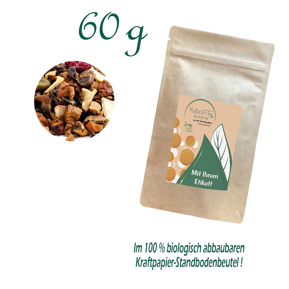 Früchtetee Himbeer-Pistazienschnecke Tee