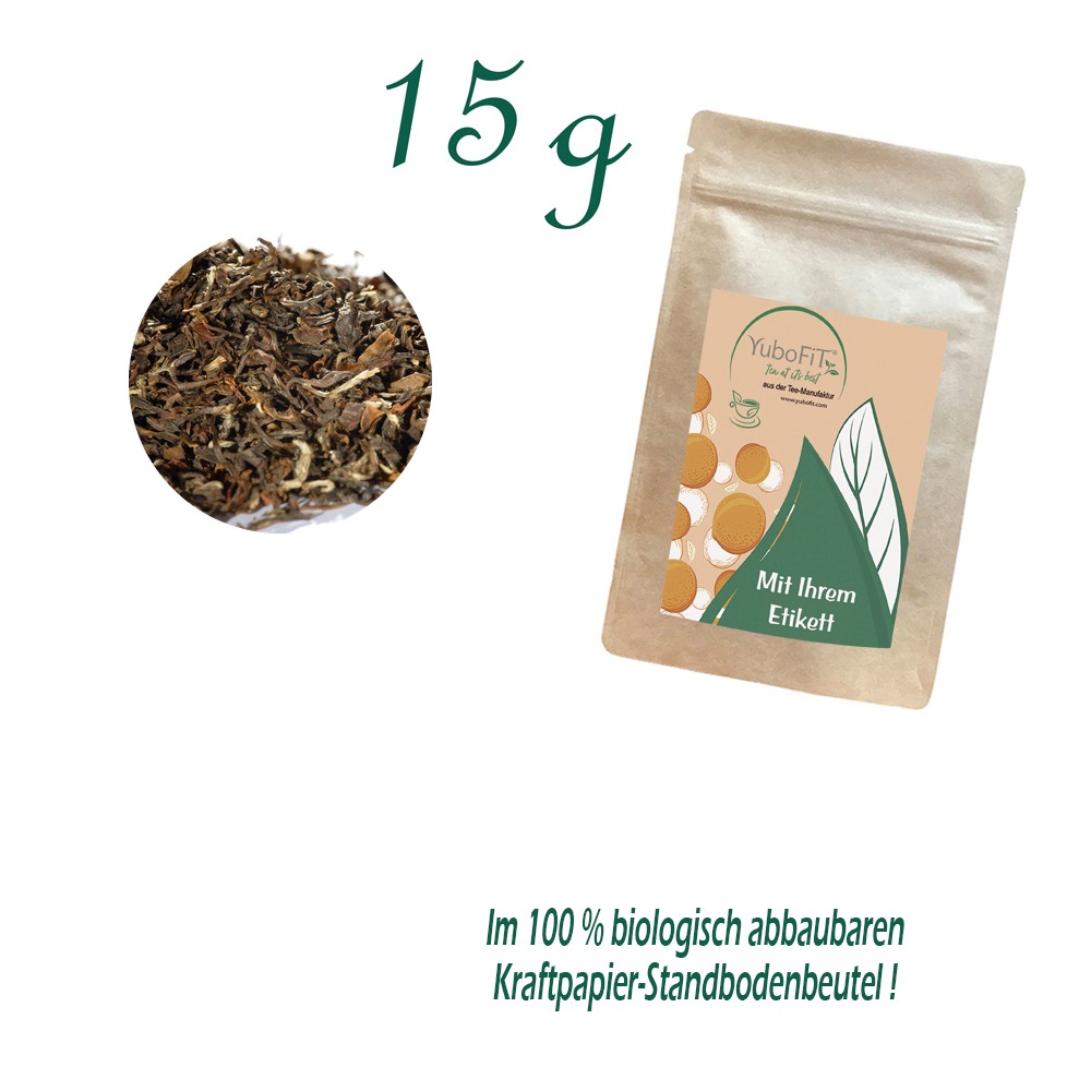 Standbodenbeutel Extra Small, Kraftpapier, Inhalt 15 g
