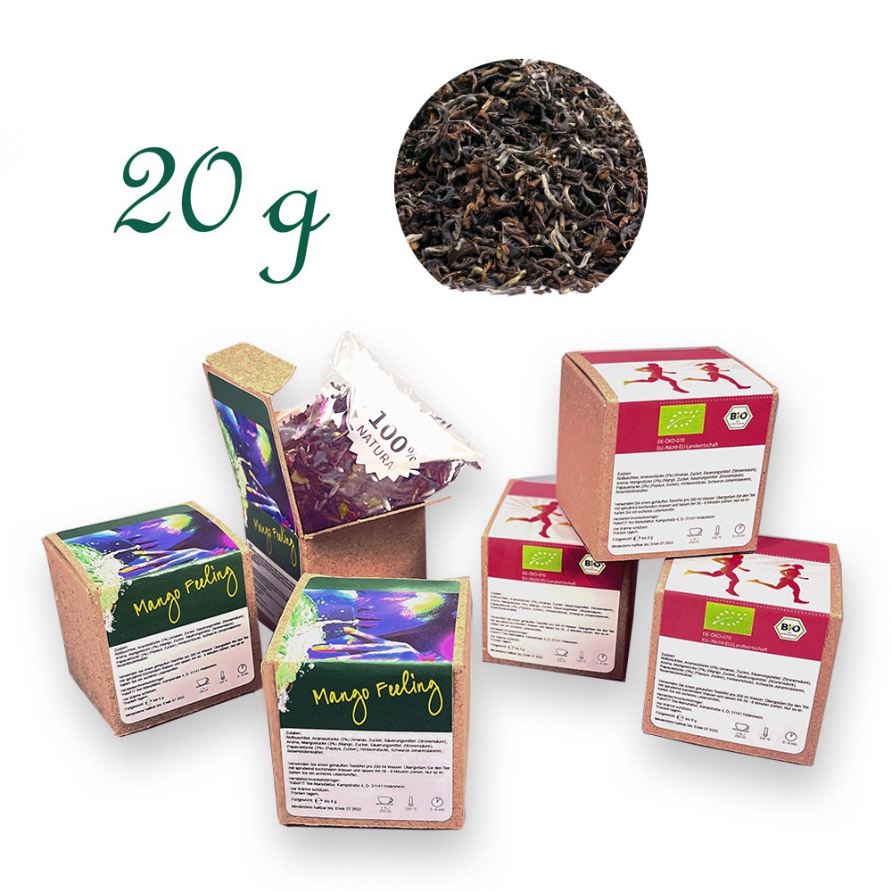 Faltschachtel, Recyclingkarton, Inhalt 20 g