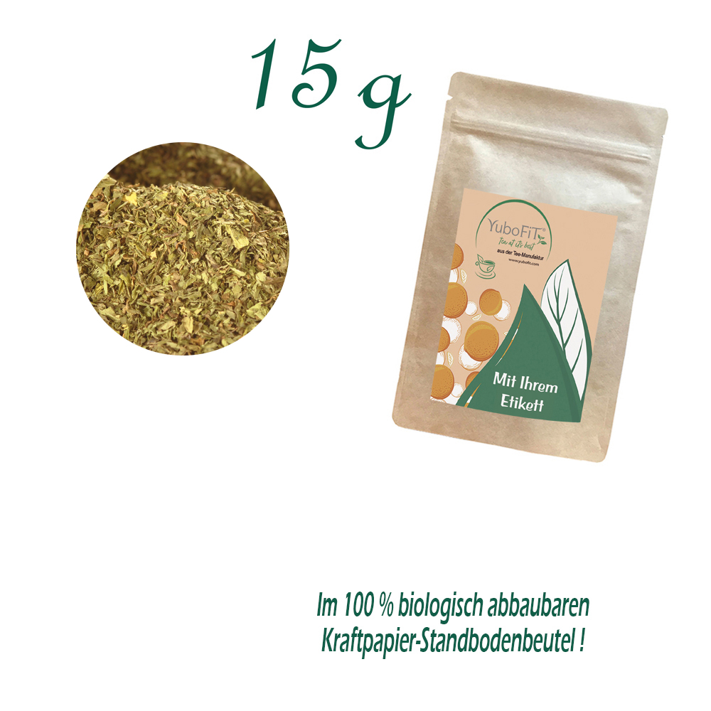 Standbodenbeutel Extra Small, Kraftpapier, Inhalt 15 g