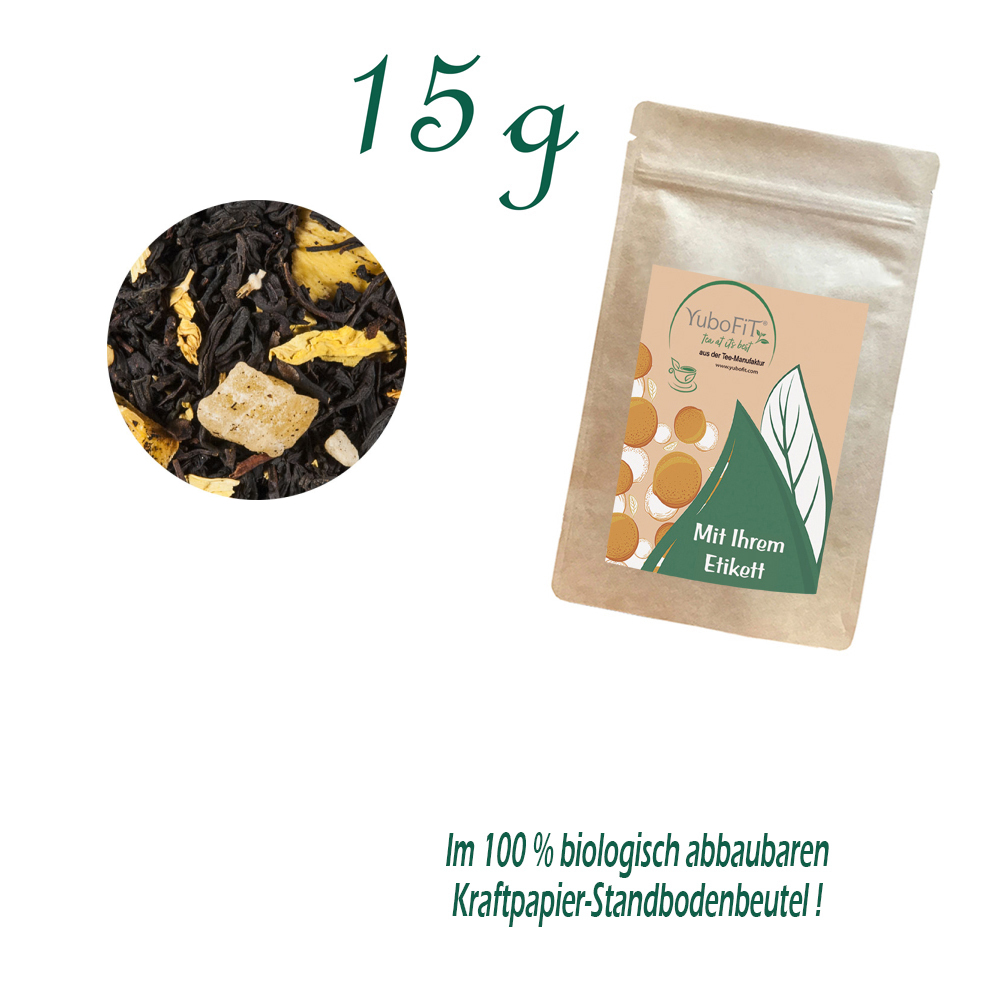 Standbodenbeutel Extra Small, Kraftpapier, Inhalt 15 g
