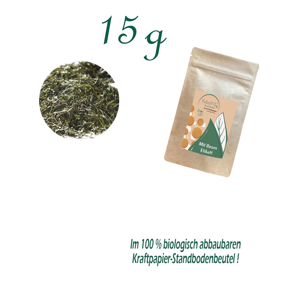 Standbodenbeutel Mini, Kraftpapier, Inhalt 15 g