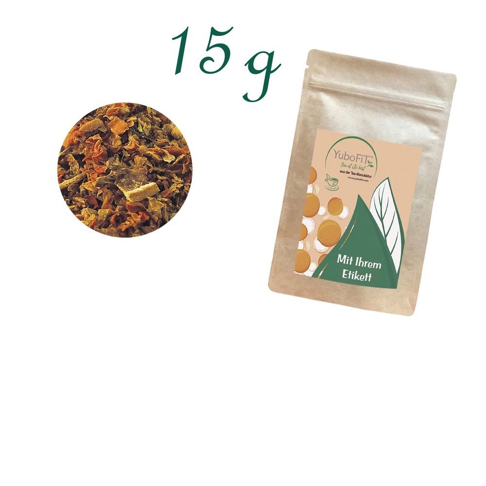 Standbodenbeutel Extra Small, Kraftpapier, Inhalt 15 g