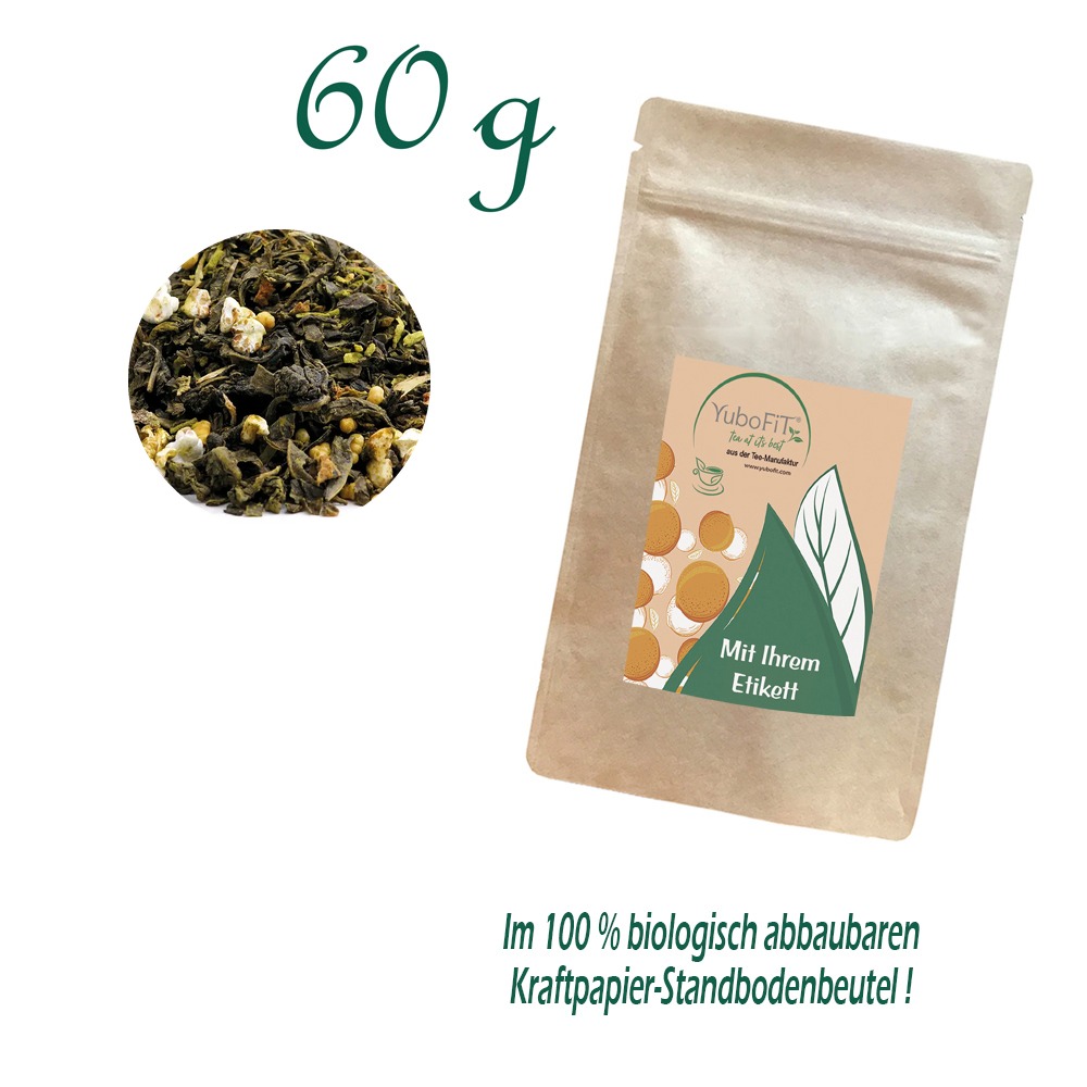 Grüner Tee Matcha-Croissant