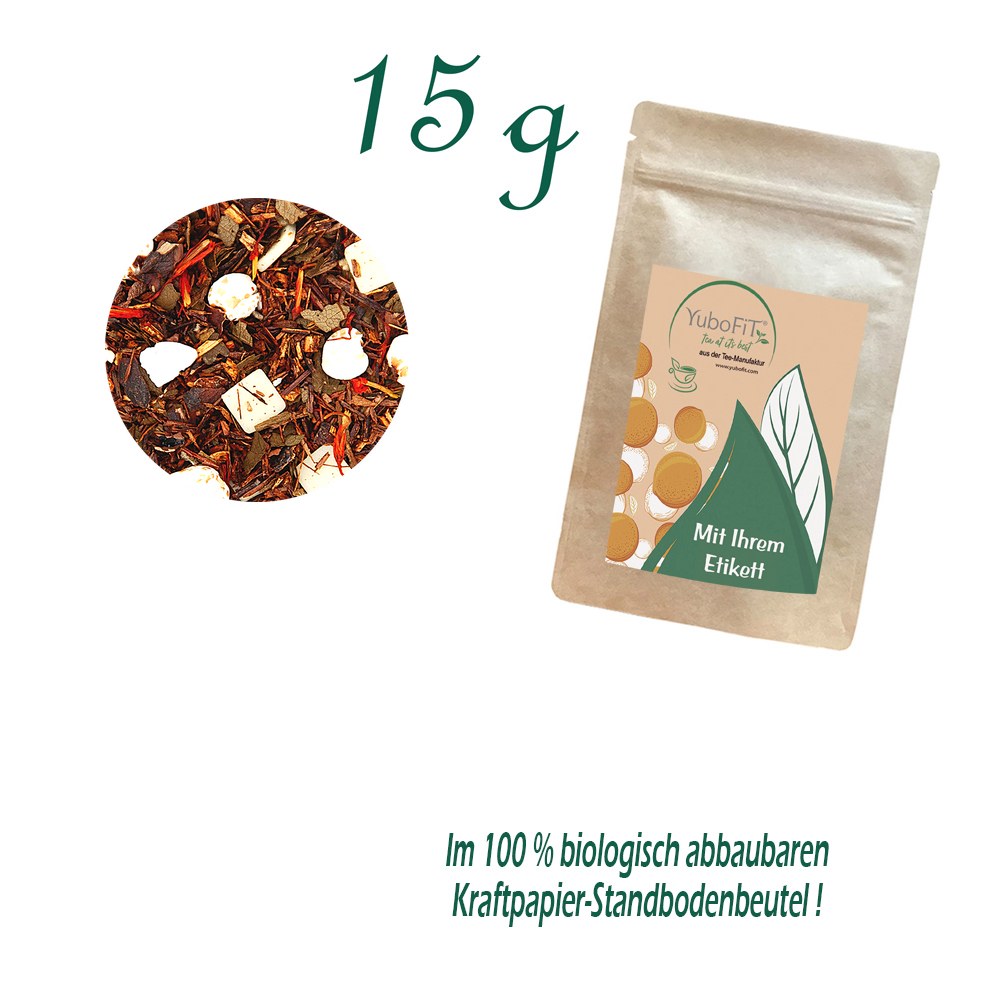 Standbodenbeutel Extra Small, Kraftpapier, Inhalt 15 g