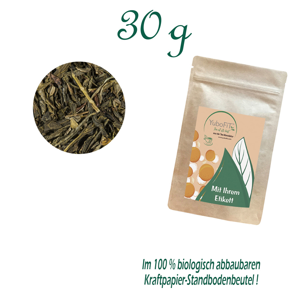 Standbodenbeutel Small, Kraftpapier, Inhalt 30 g