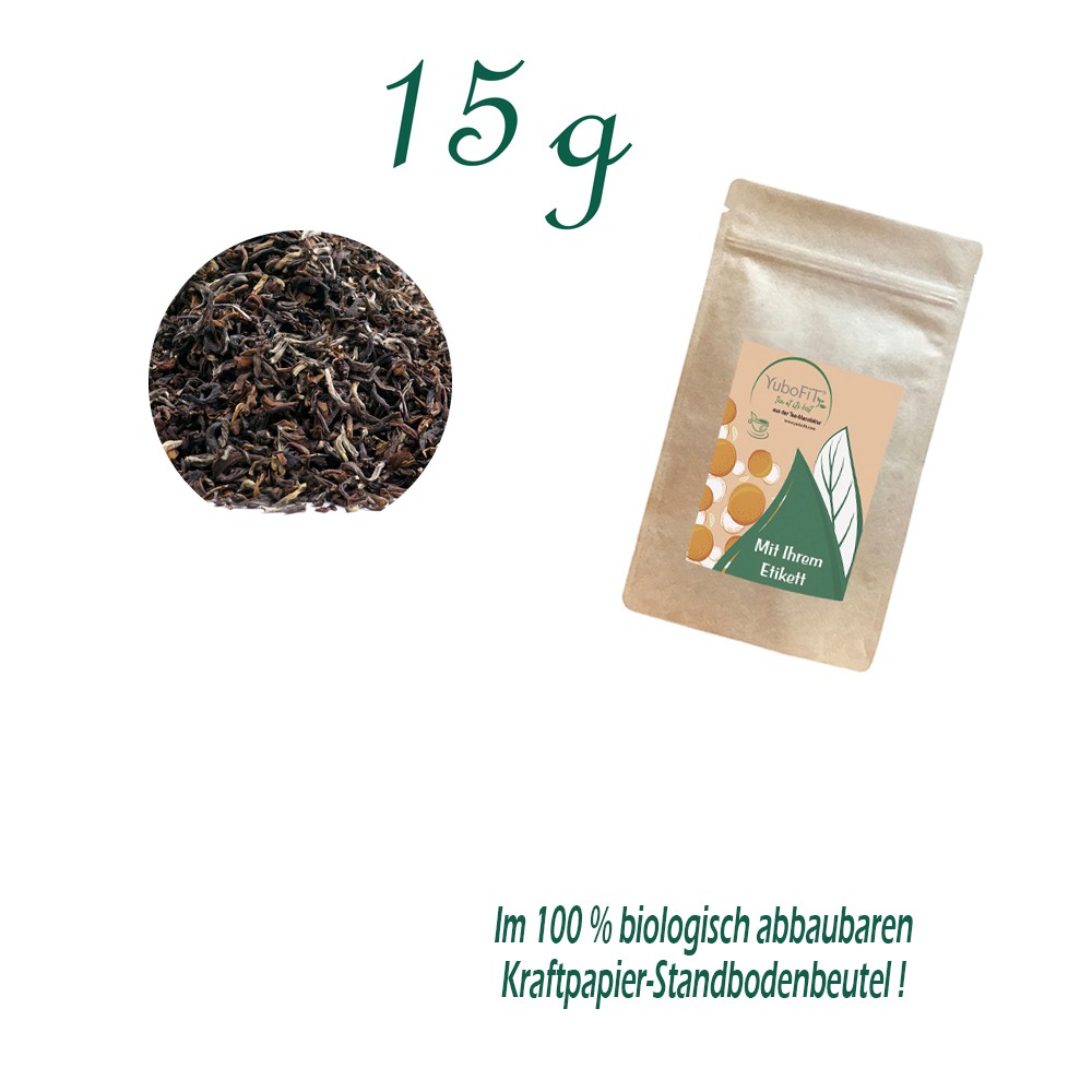 Standbodenbeutel Mini, Kraftpapier, Inhalt 15 g