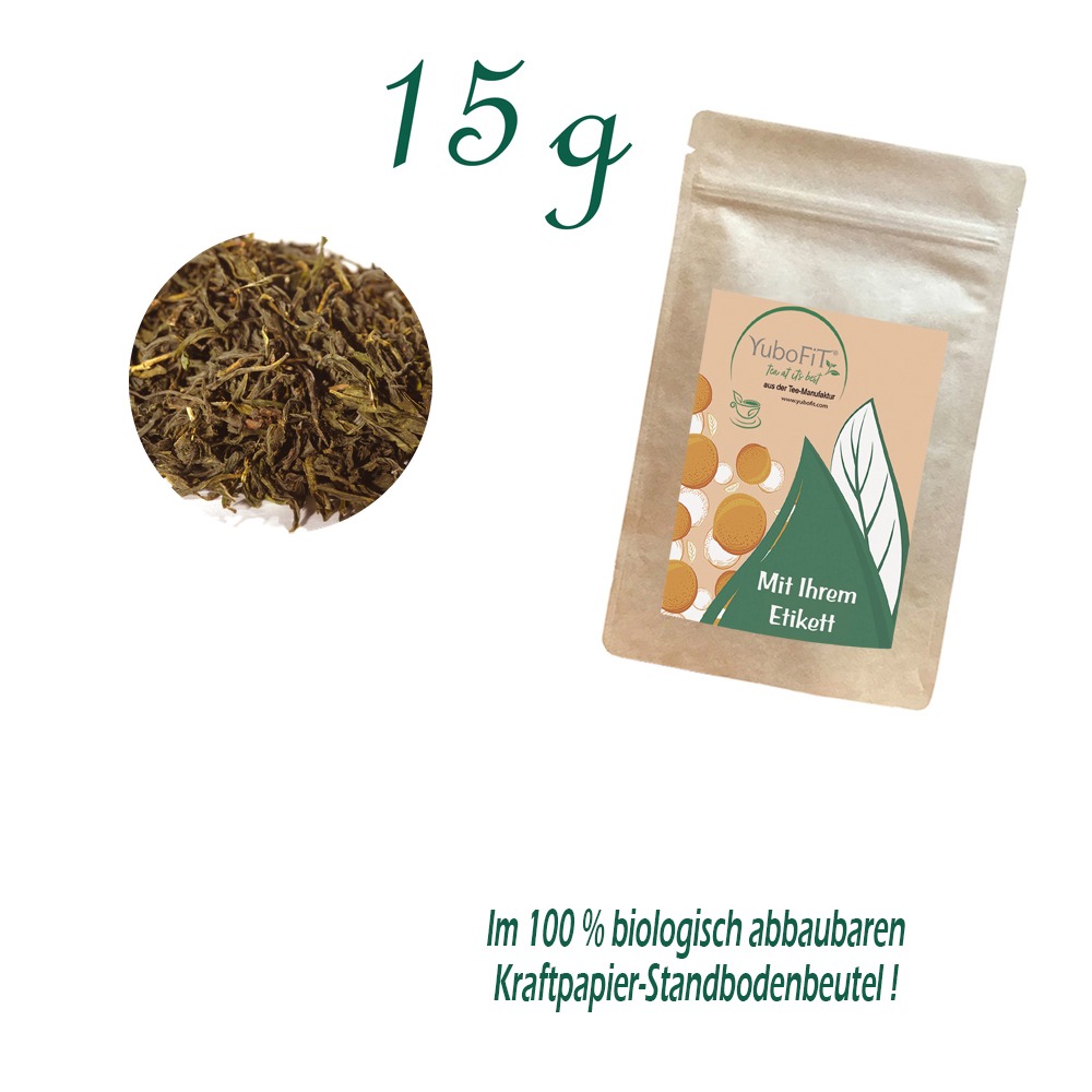 Standbodenbeutel Extra Small, Kraftpapier, Inhalt 15 g