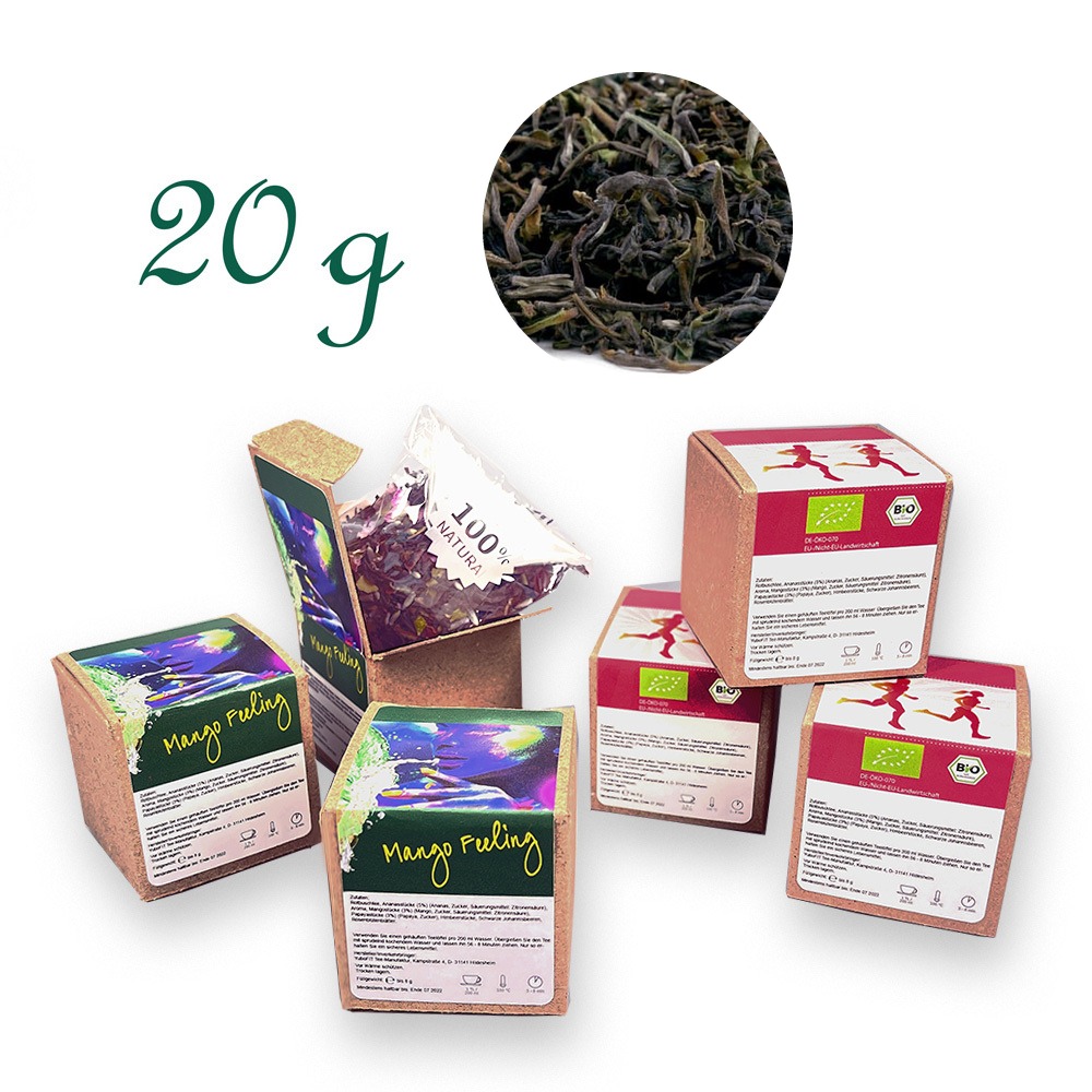 Faltschachtel, Recyclingkarton, Inhalt 20 g