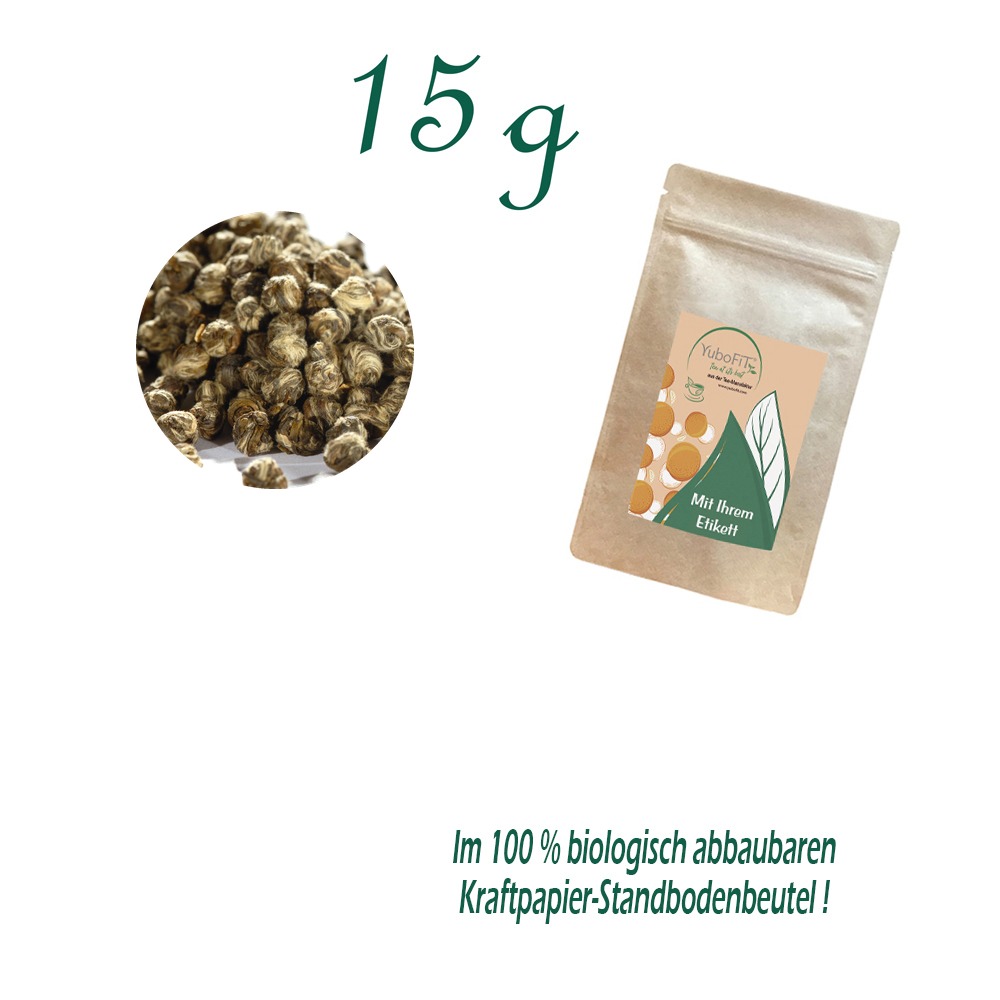 Standbodenbeutel Mini, Kraftpapier, Inhalt 15 g