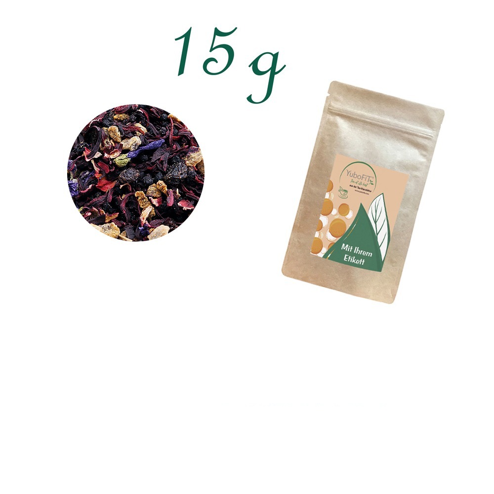 Standbodenbeutel Mini, Kraftpapier, Inhalt 15 g