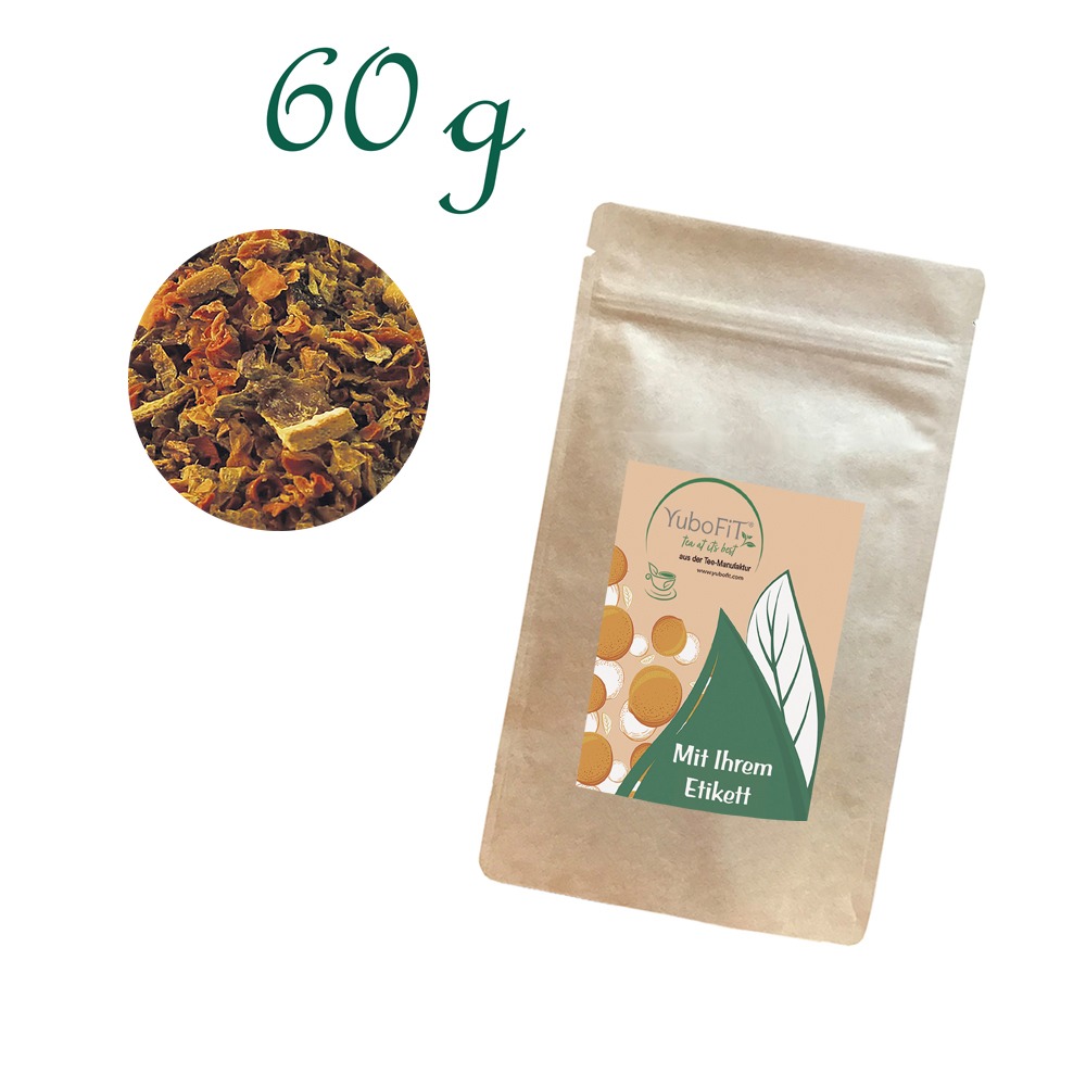 BIO Tee Veggie Tee Karotte-Ingwer Orange Sun