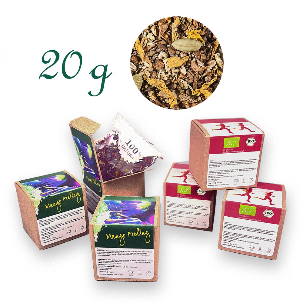 Faltschachtel, Recyclingkarton, Inhalt 20 g