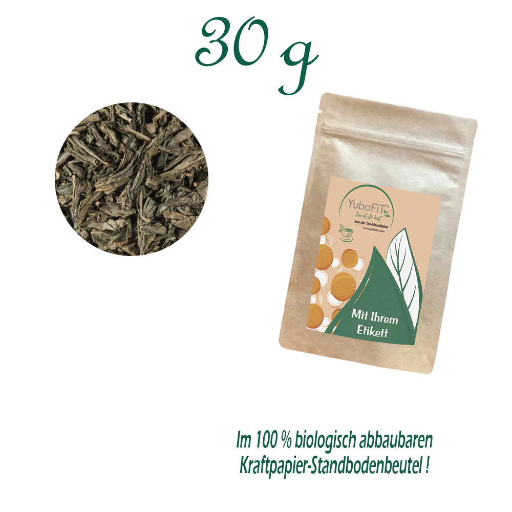 Standbodenbeutel Small, Kraftpapier, Inhalt 30 g