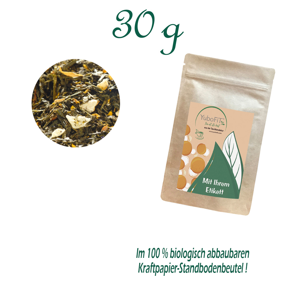 Standbodenbeutel Small, Kraftpapier, Inhalt 30 g