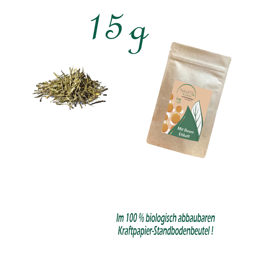 Standbodenbeutel Mini, Kraftpapier, Inhalt 15 g