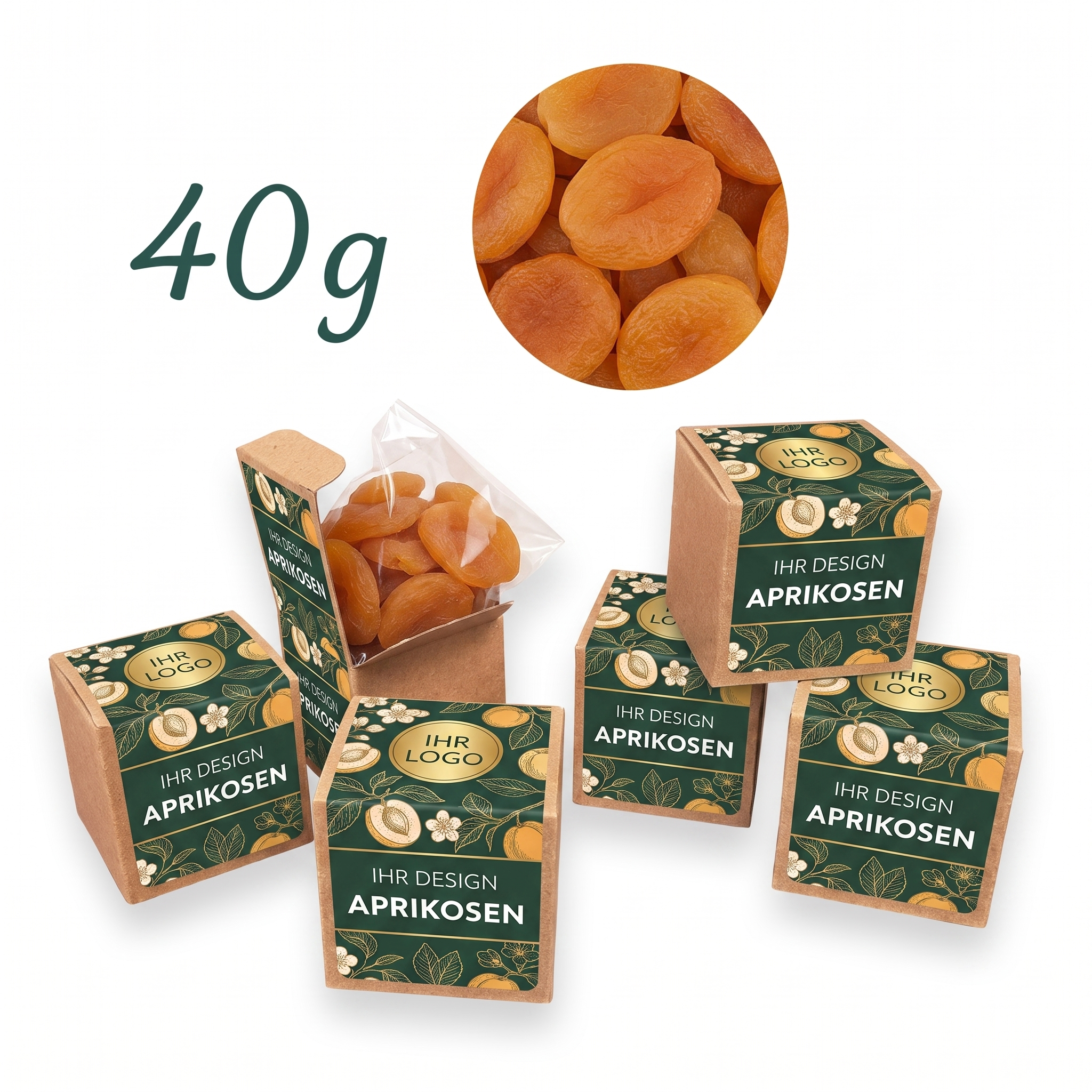 Aprikosen-Cube ca. 40 g