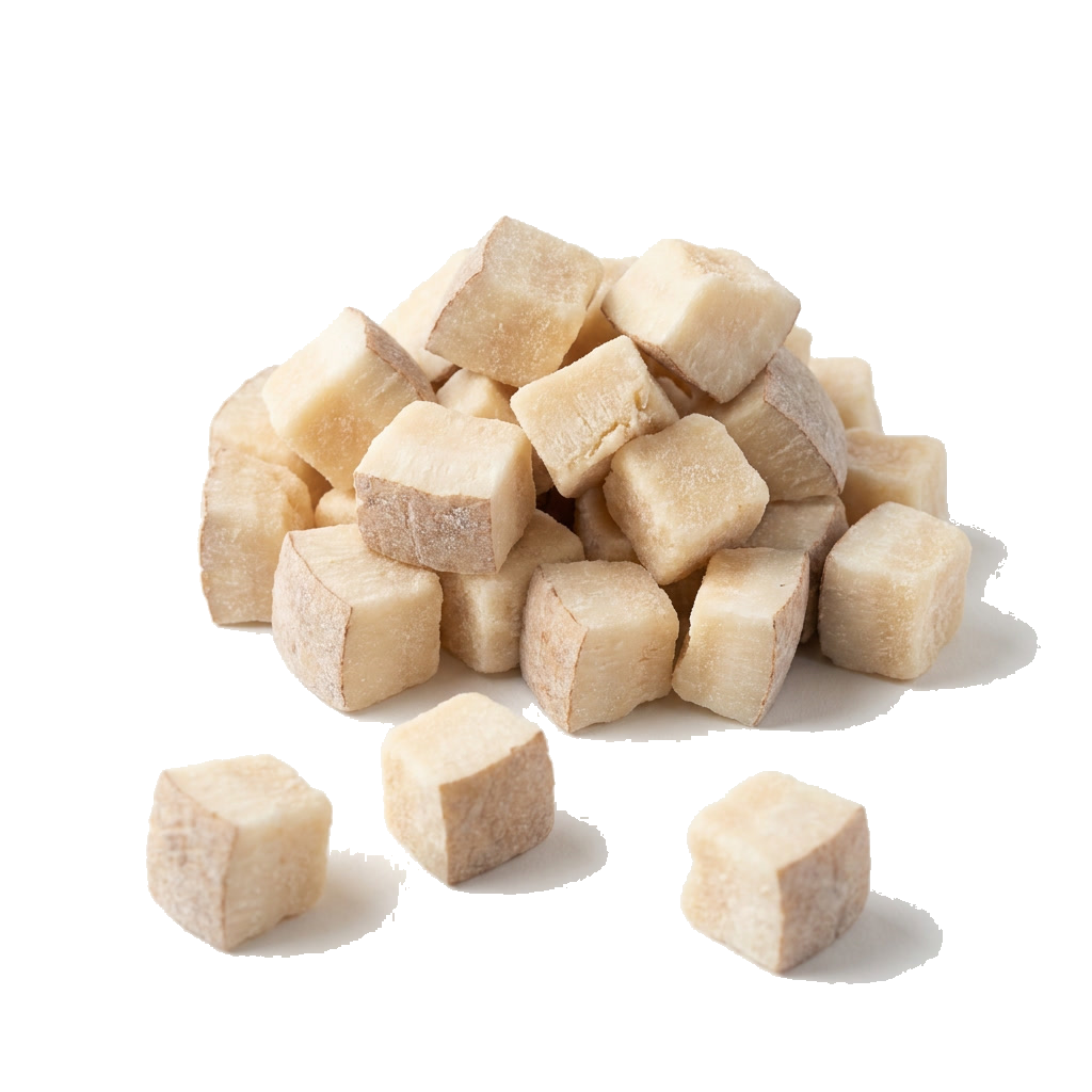Kokoswürfel 10 mm, soft (Zubereitung mit Zucker ohne SO2)