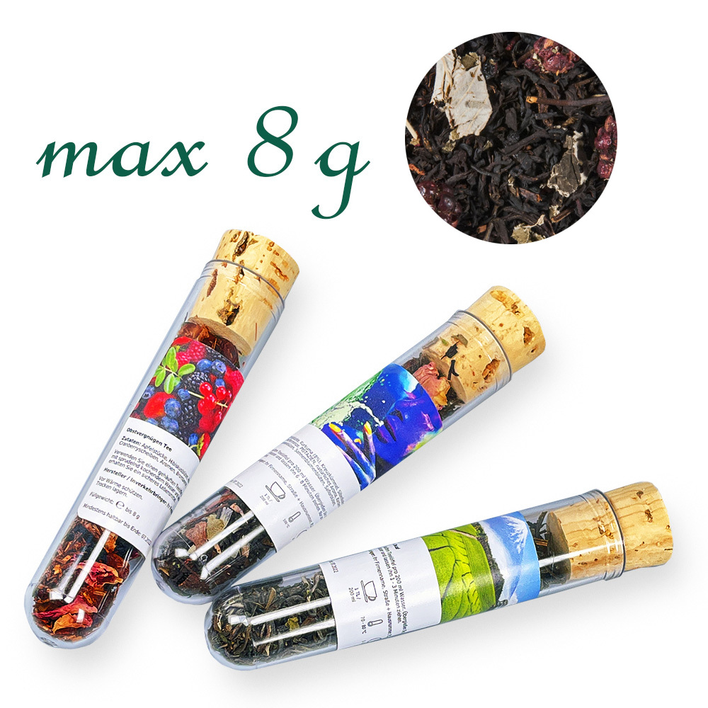 Reagenzglas, Inhalt bis 8 g