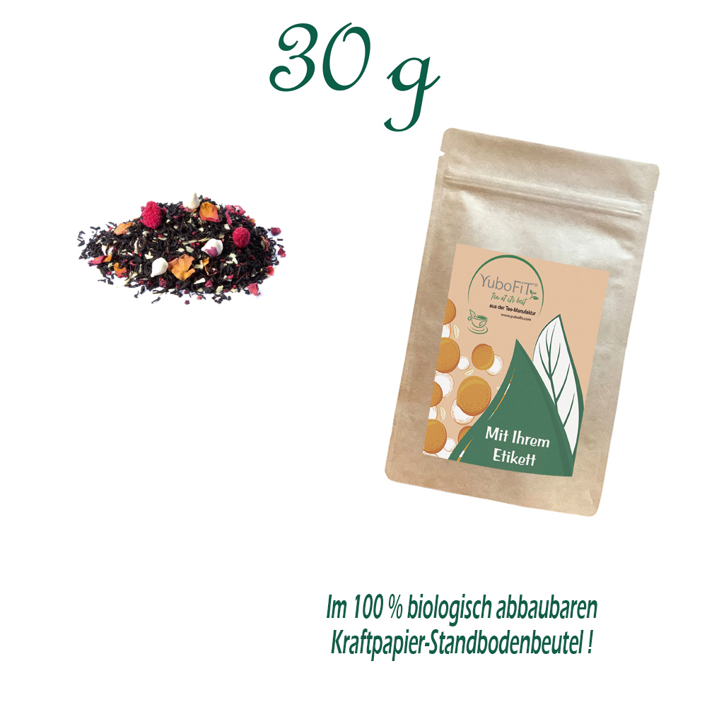 Standbodenbeutel Small, Kraftpapier, Inhalt 30 g