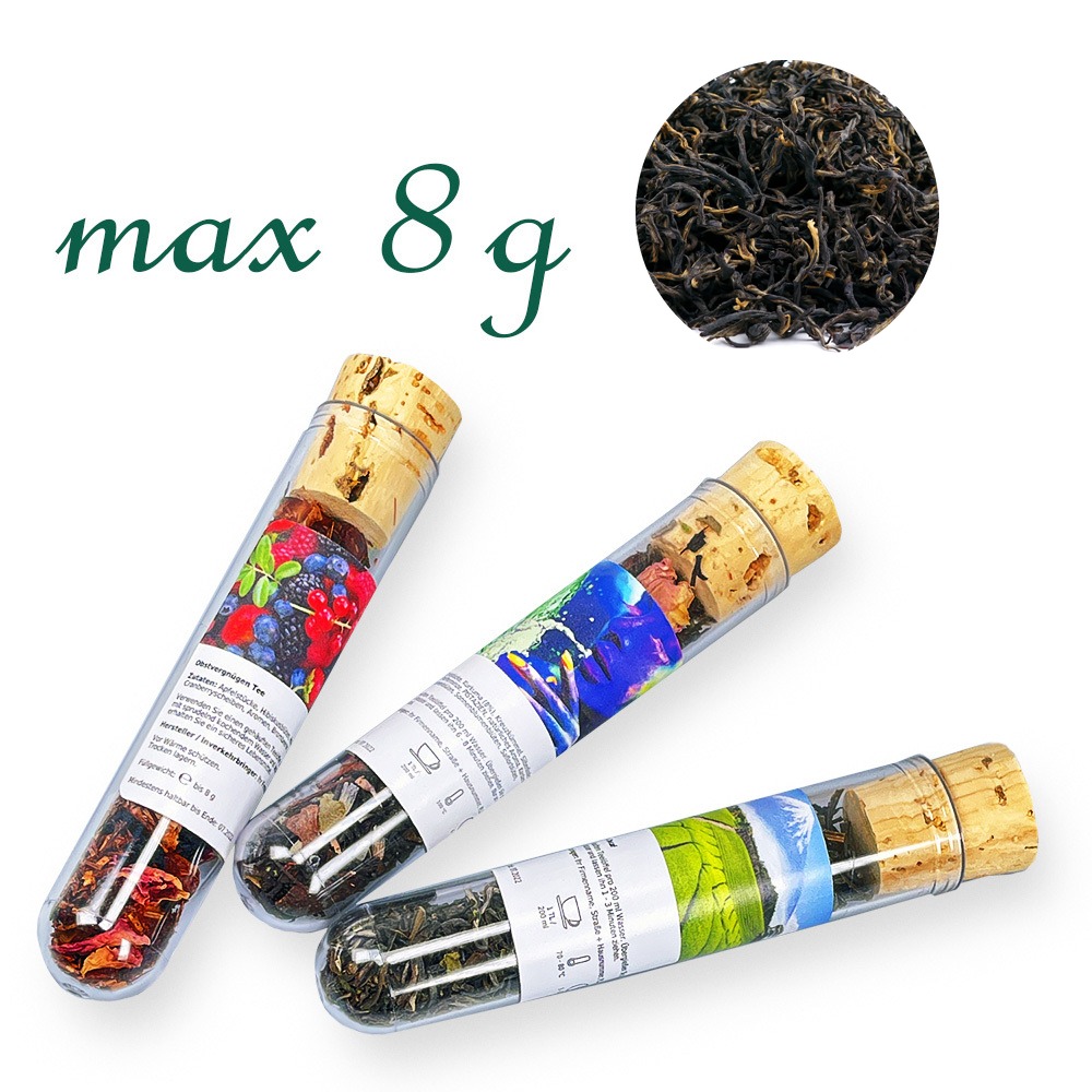 Reagenzglas, Inhalt bis 8 g