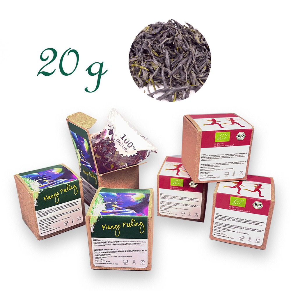 Faltschachtel, Recyclingkarton, Inhalt 20 g