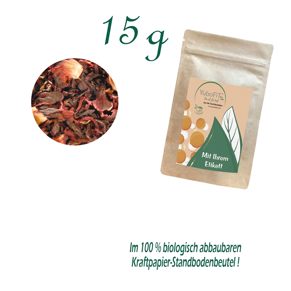 Standbodenbeutel Extra Small, Kraftpapier, Inhalt 15 g