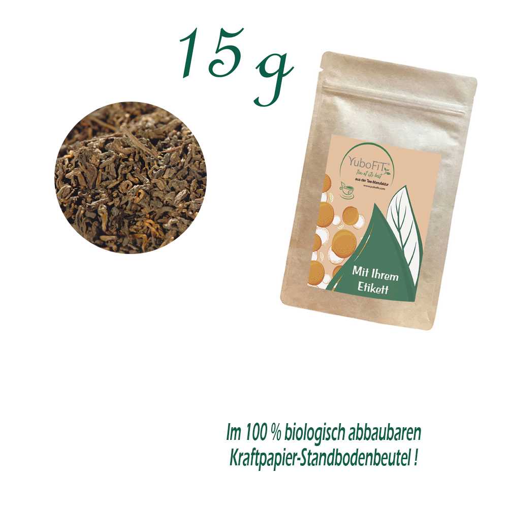 Schwarzer Tee China Pu Erh Tee VANILLA CHAOS