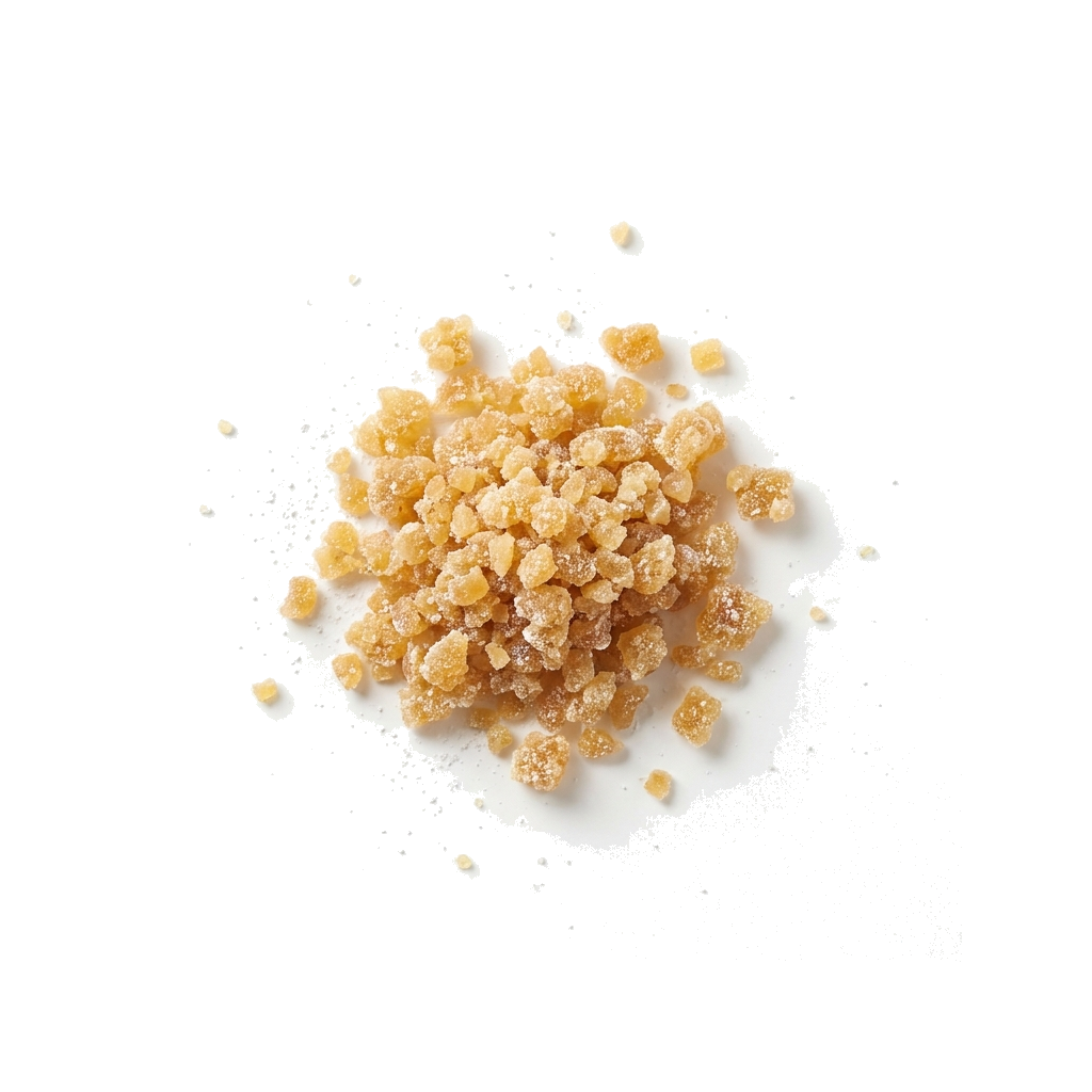 Ingwer gehackt 1-3 mm, Bakers cut, gezuckert, ungeschwefelt