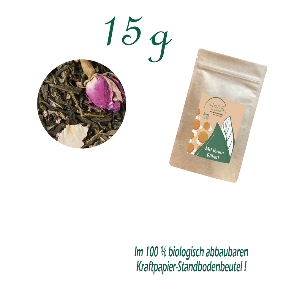 Standbodenbeutel Mini, Kraftpapier, Inhalt 15 g