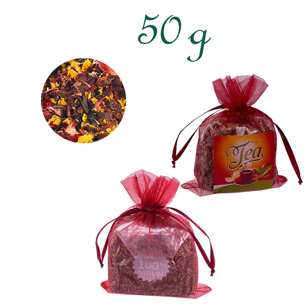Früchtetee Sanddorn-Holunderbeere