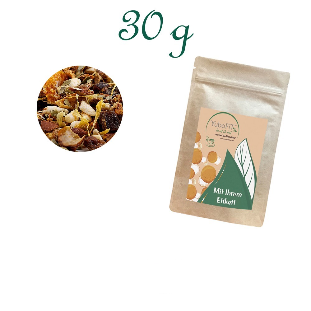Standbodenbeutel Small, Kraftpapier, Inhalt 30 g