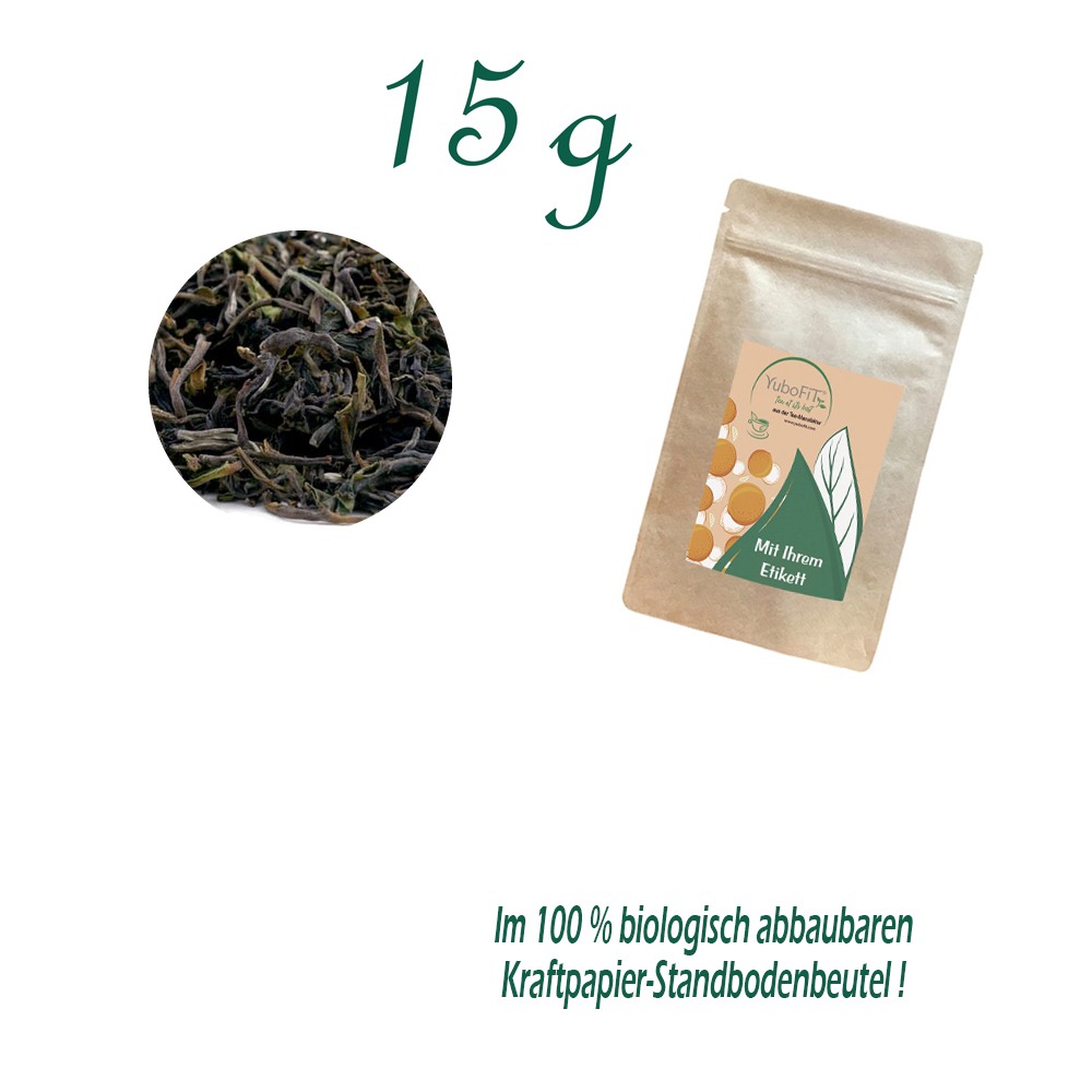 Standbodenbeutel Mini, Kraftpapier, Inhalt 15 g